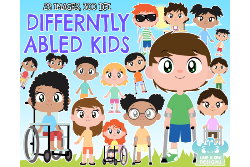 differently-abled-disabled-kids-clipart-lime-and-kiwi-designs