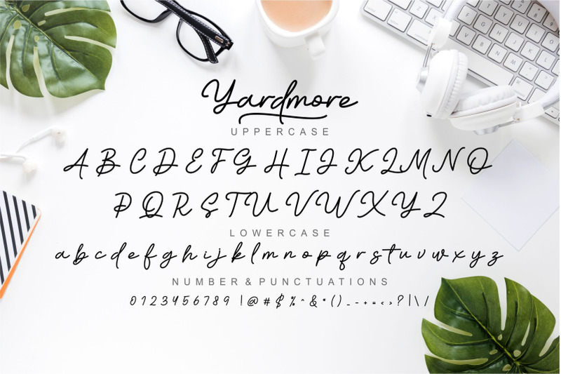 yardmore-handwritten-font