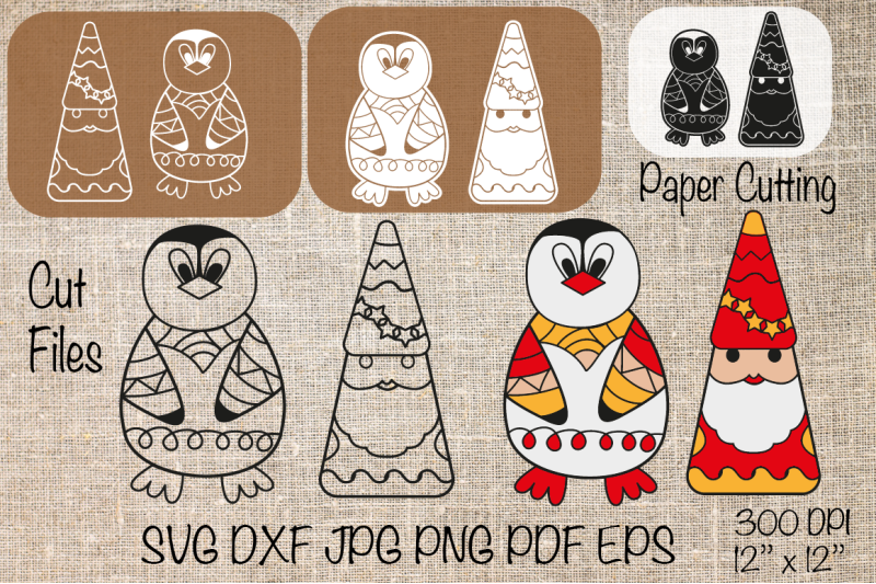 santa-svg-penguin-svg-cut-files