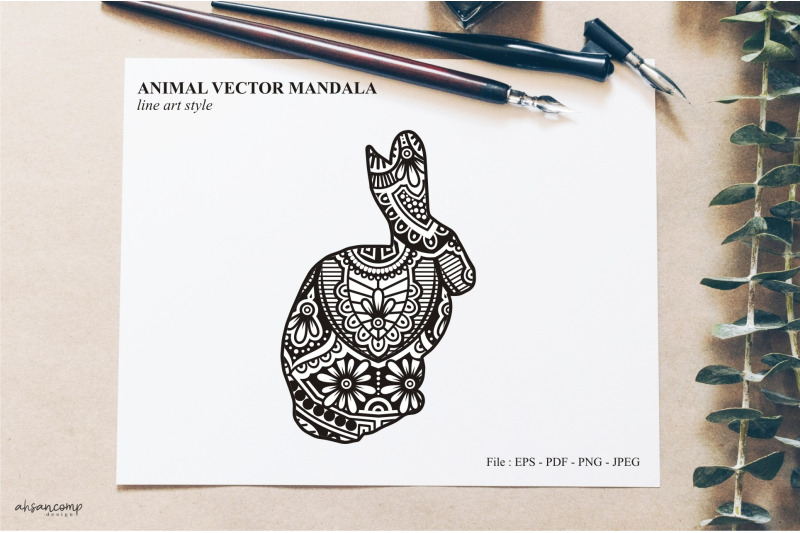 animal-vector-mandala-line-art-style