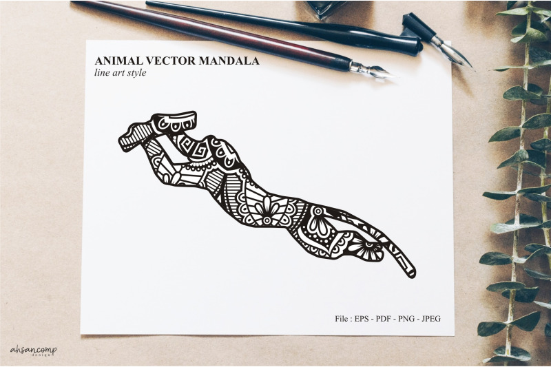 animal-vector-mandala-line-art-style