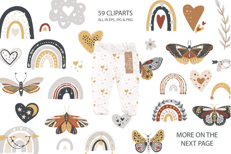 rainbow-amp-butterfly-boho-set-cliparts-amp-patterns