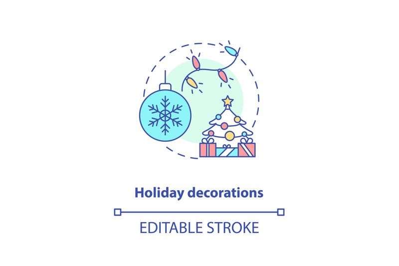holiday-decorations-concept-icon