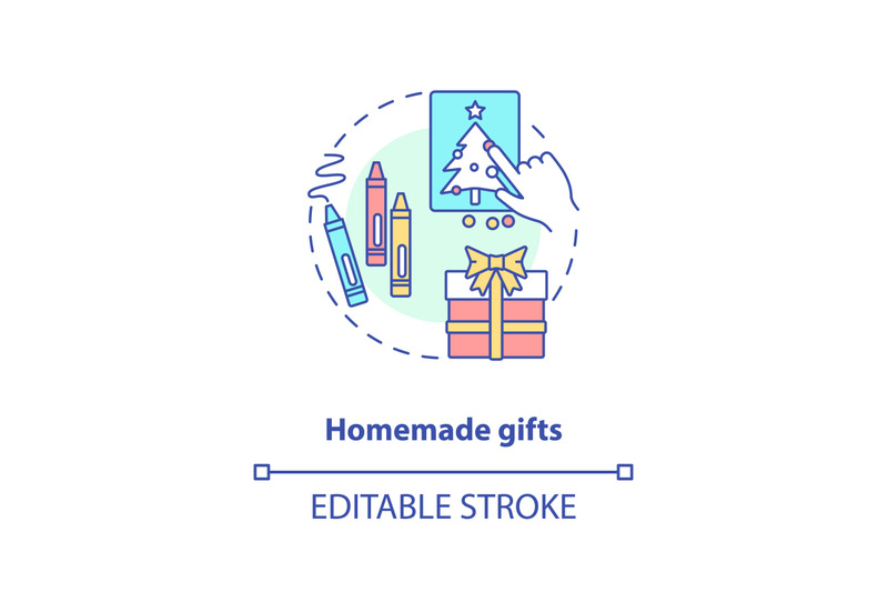 homemade-gifts-concept-icon
