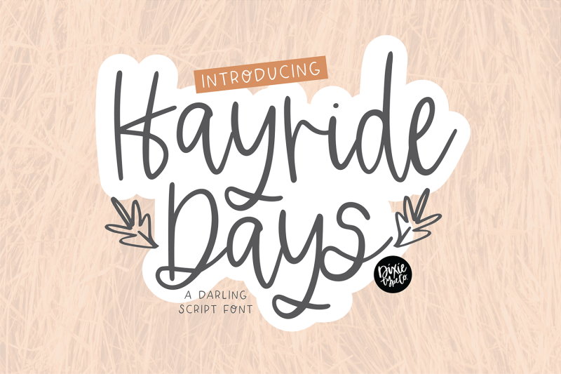 hayride-days-script-font