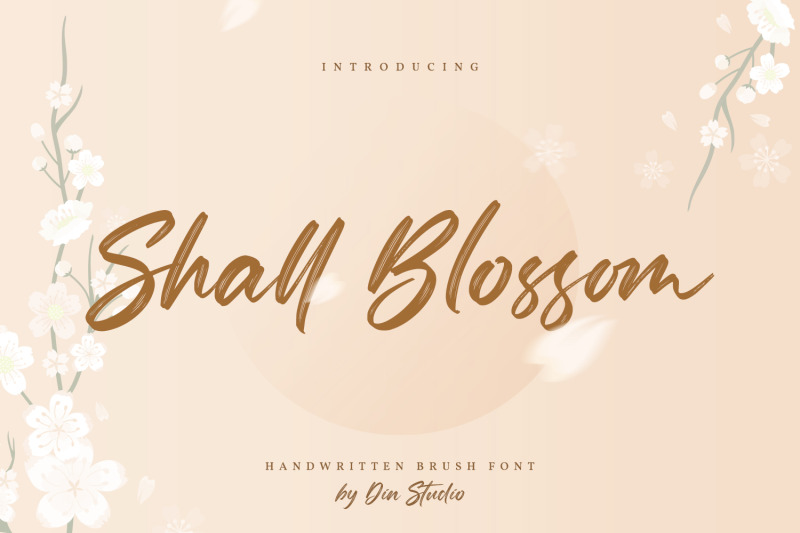 shall-blossom-lovely-brush-font