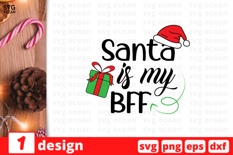 santa-is-my-bff-christmas-quote