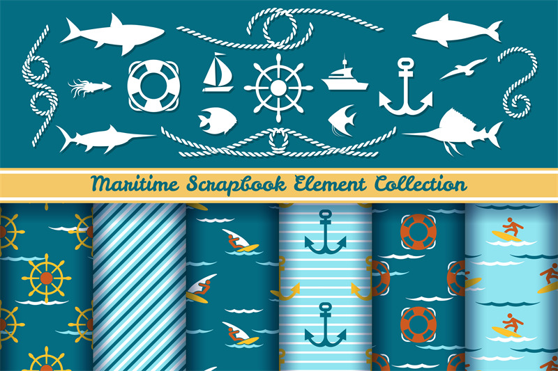 boys-nautical-scrapbook-elements