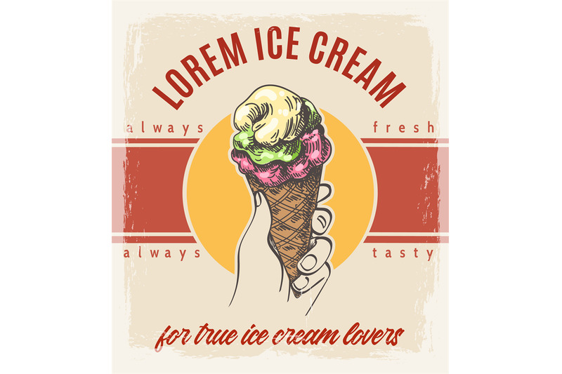 delicious-icecream-vintage-poster
