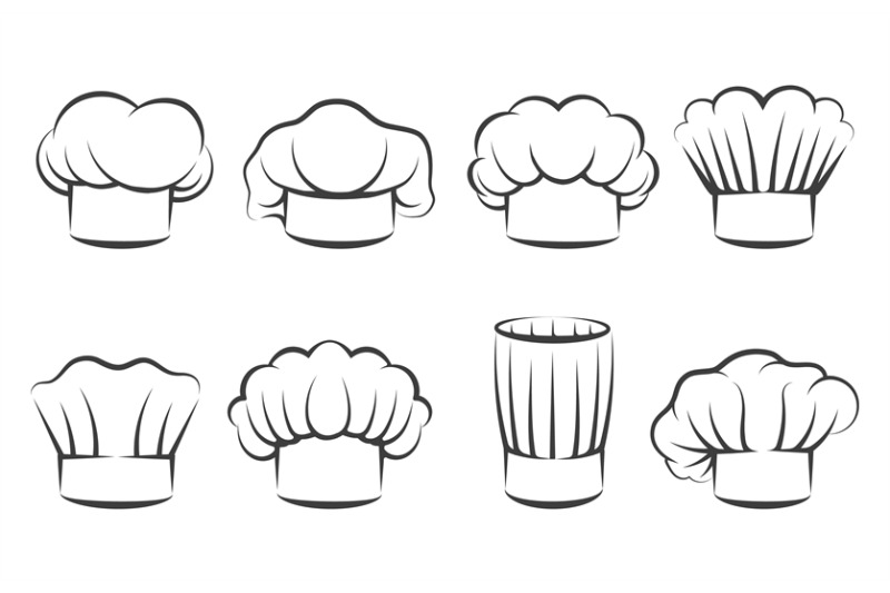 cook-chef-hats-icons