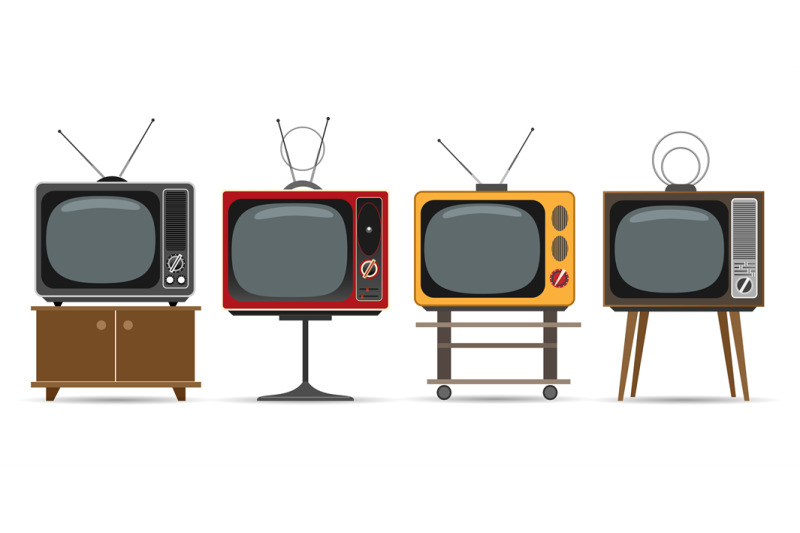 vintage-television-set