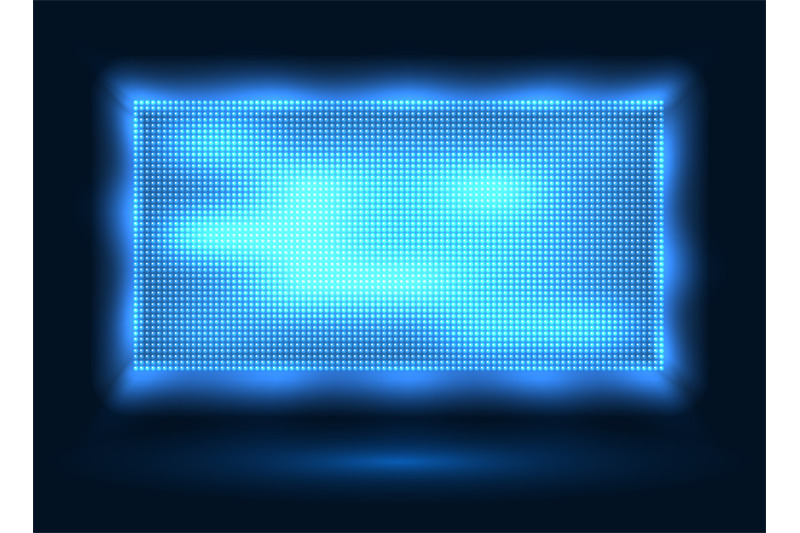 blue-led-lights-screen