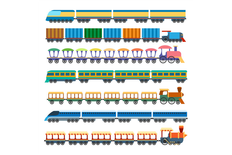 education-trains-set