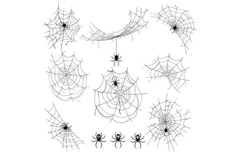 cobwebs-with-spiders