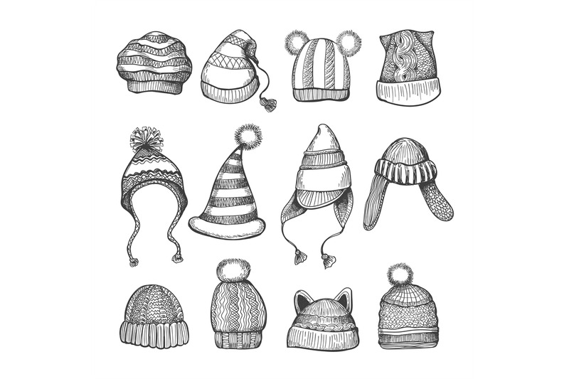 doodle-knitting-hats