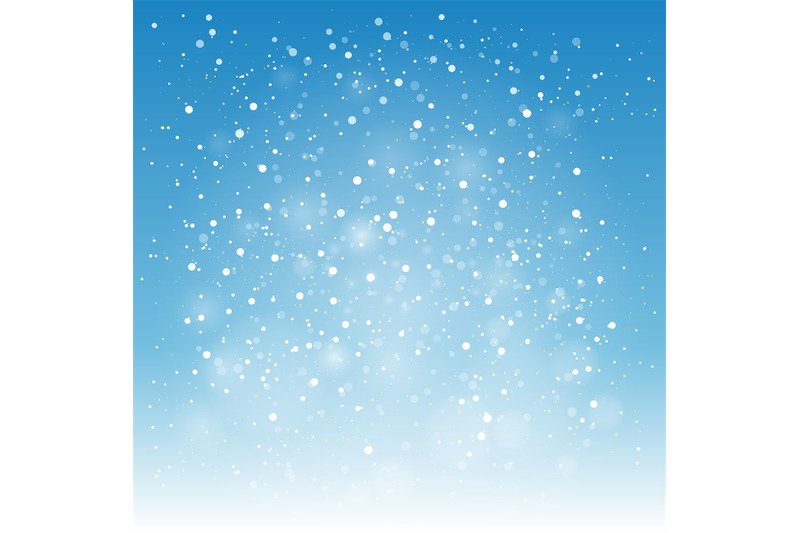 simple-snowfall-blue-background