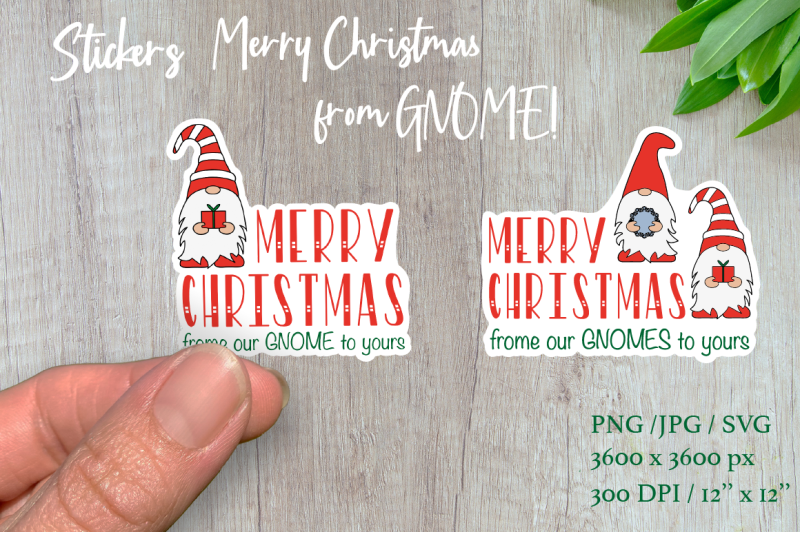 christmas-gnomes-merry-christmas-stickers