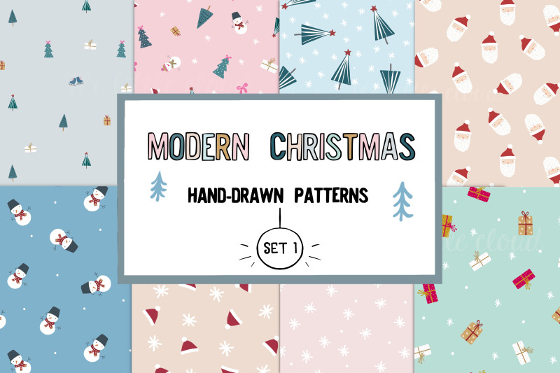 cute-modern-christmas-patterns