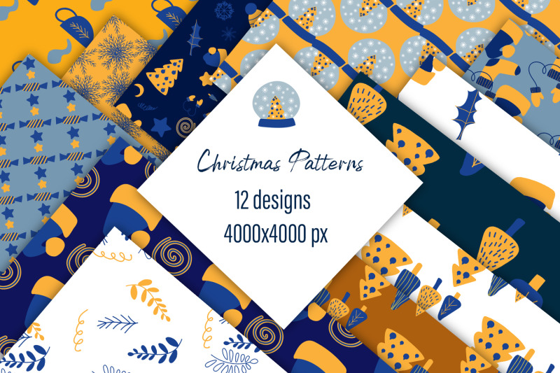 christmas-patterns-with-doodles