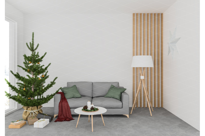 christmas-interior-mockup