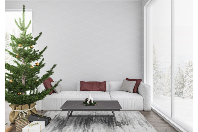 christmas-interior-mockup