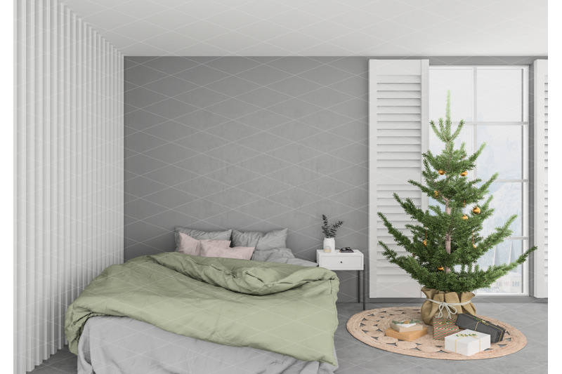 christmas-interior-mockup