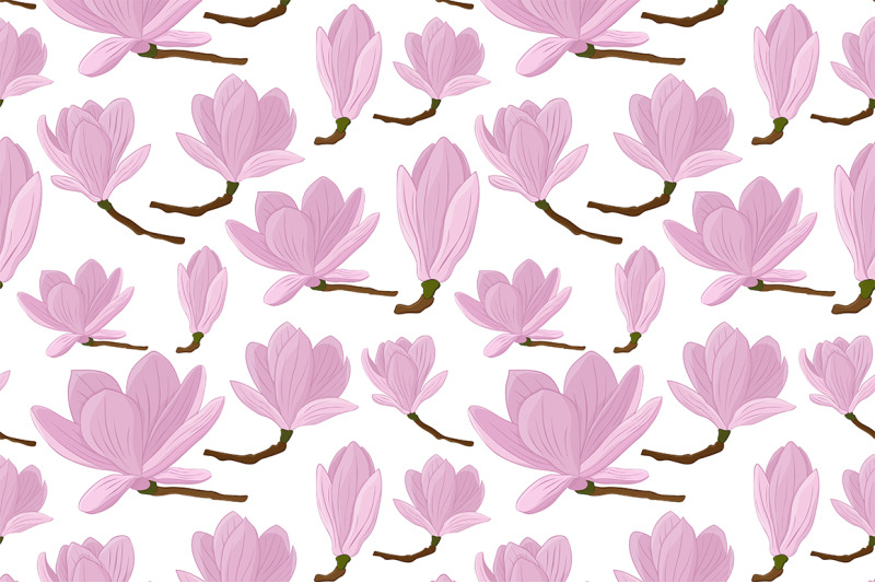 magnolia-pattern-vector-magnolia-svg-flower-pattern-vector