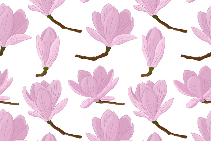 magnolia-pattern-vector-magnolia-svg-flower-pattern-vector