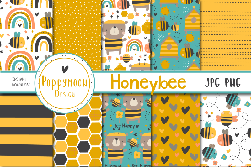 honeybee-paper-set
