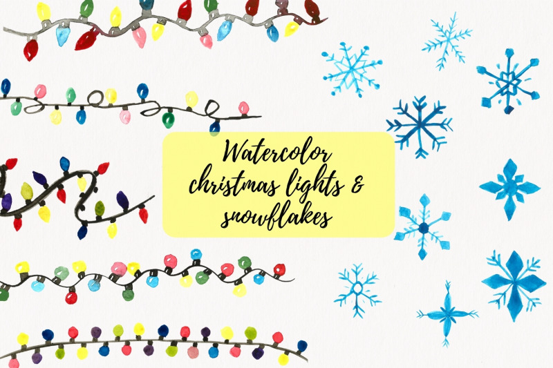 christmas-lights-clipart-watercolor-string-lights-clipart