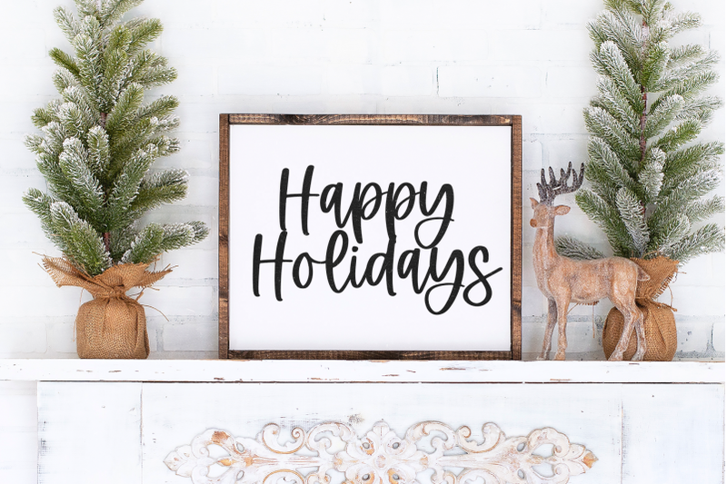 holiday-wishes-modern-script-font
