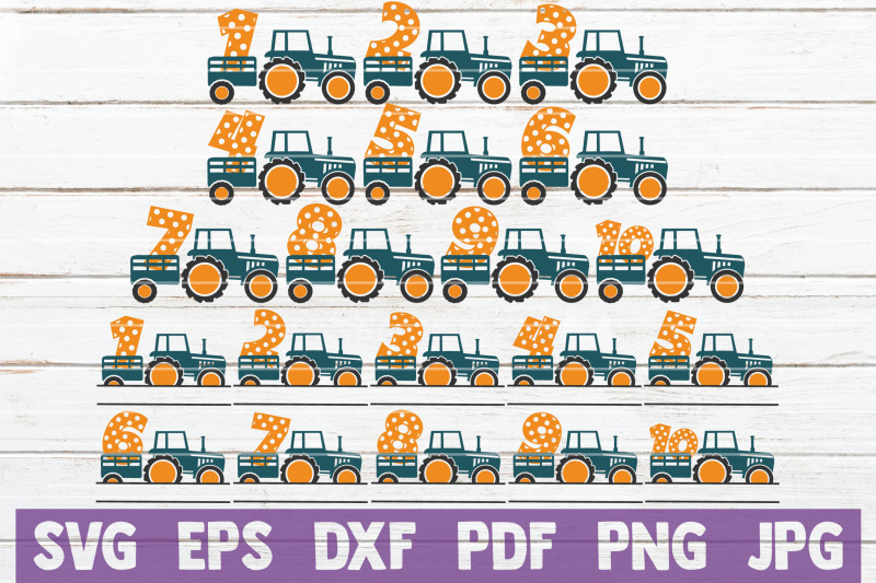 tractor-birthday-numbers-svg-bundle