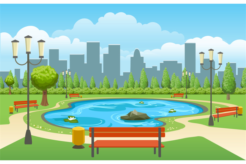 public-park-pond