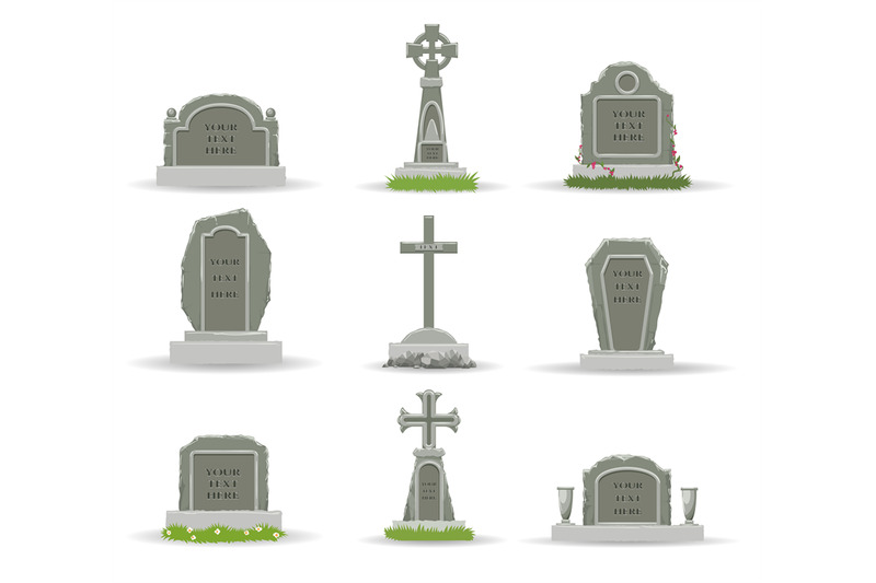 cartoon-gravestones-and-tombs