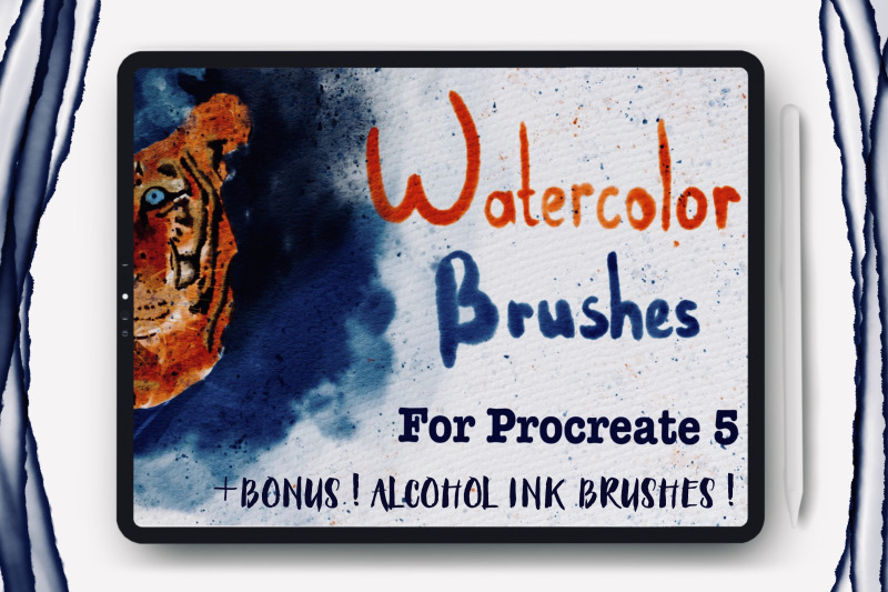 watercolor-brushes-for-procreate-and-alcohol-ink