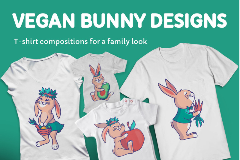 set-of-bunnies-for-apparel-designs