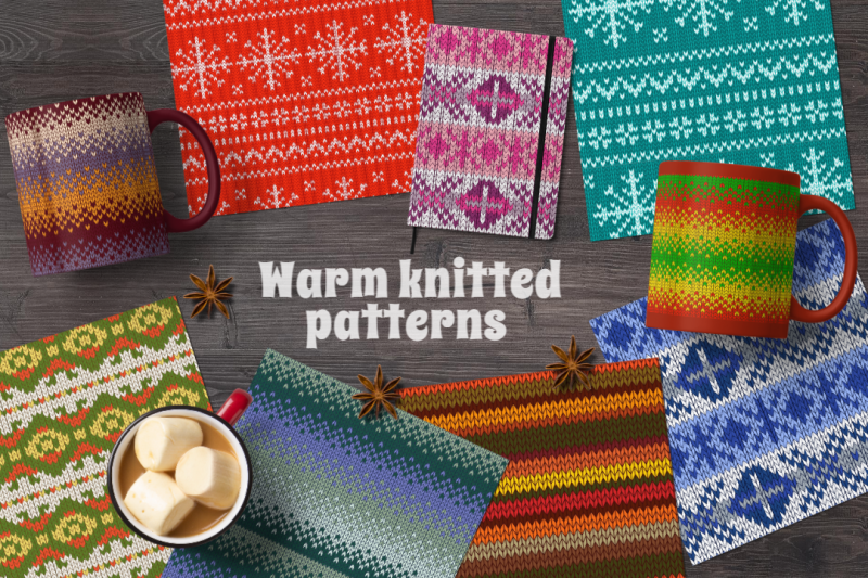 set-of-warm-knitted-patterns
