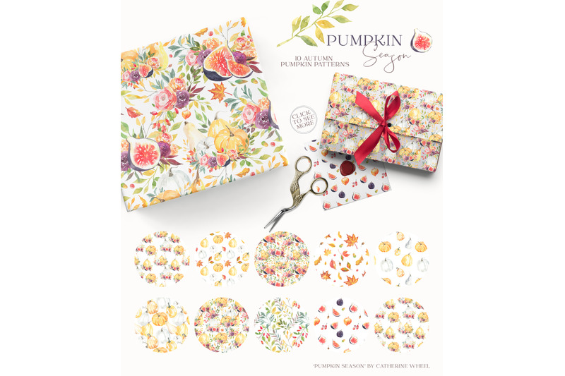 pumpkin-season-autumn-watercolor-clipart
