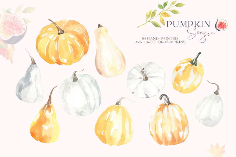 pumpkin-season-autumn-watercolor-clipart
