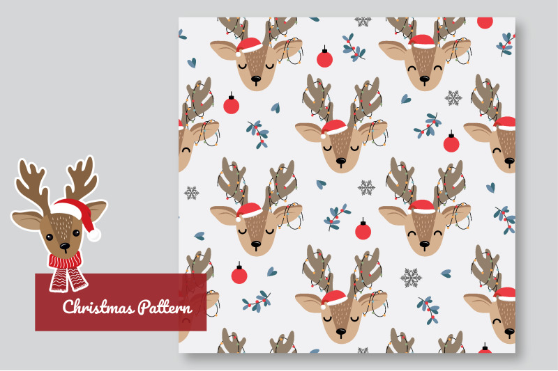 christmas-reindeer-seamless-pattern