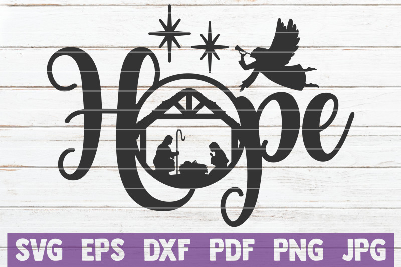 hope-svg-cut-file