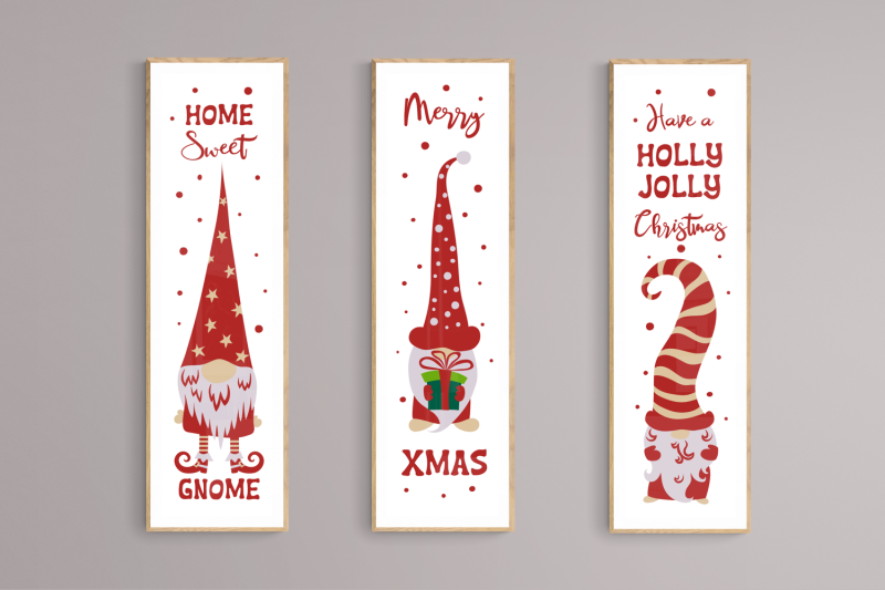 Download Christmas gnomes porch signs. Svg cutting files. By Inkoly ...
