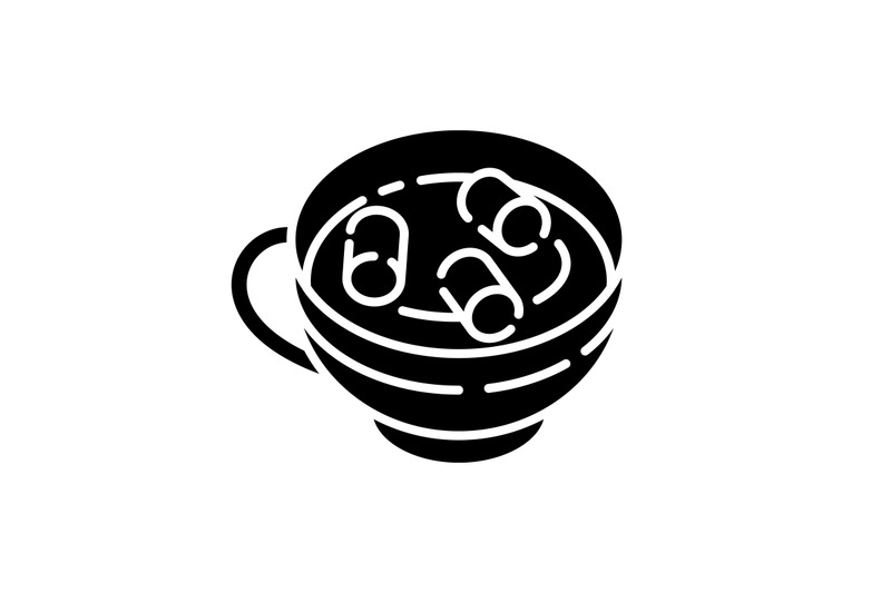 homemade-hot-chocolate-with-marshmallows-black-glyph-icon