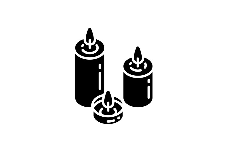 candlelight-black-glyph-icon