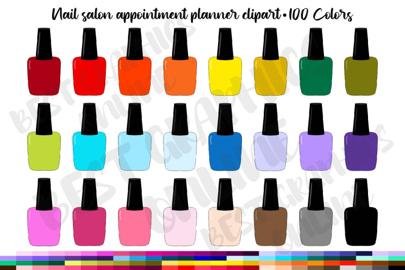 100-nail-polish-clipart-nail-saloon