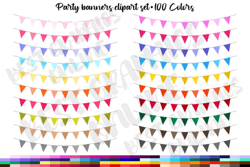 100-tinted-bunting-banners-pennant-flags