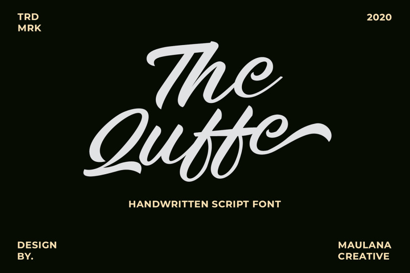quffe-handwritten-script-font