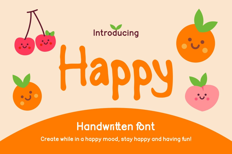 happy-handwritten-font