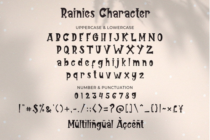 rainies-a-handwritten-font