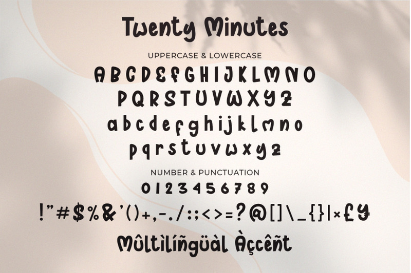twenty-minutes-a-handwritten-font